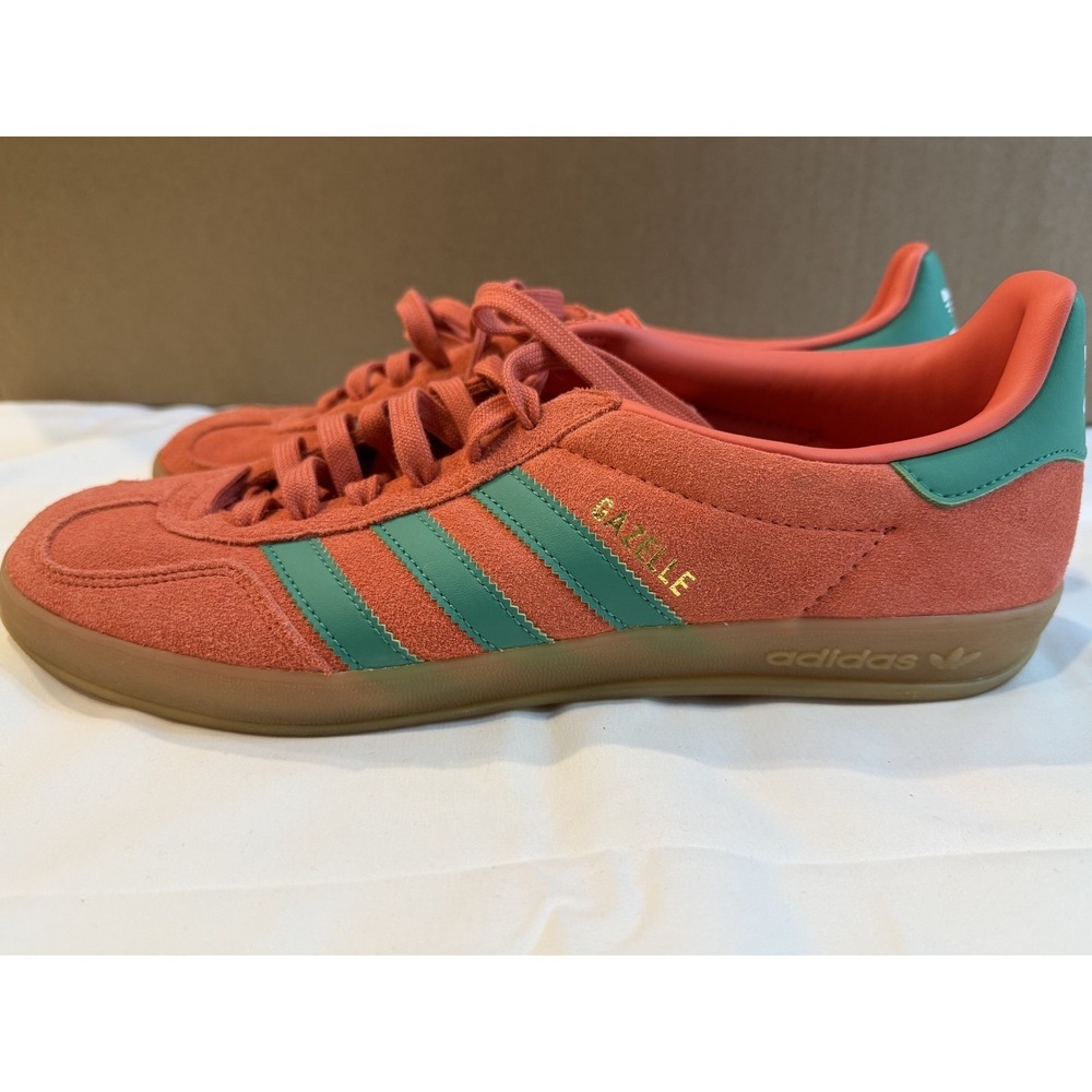 Adidas Gazelle Scarlet Court Green Mens 11 NWOB - Picture 6 of 7